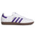 Adidas Samba ADV Cloud White/Collegiate Purple/Gold Metallic footwear Adidas 