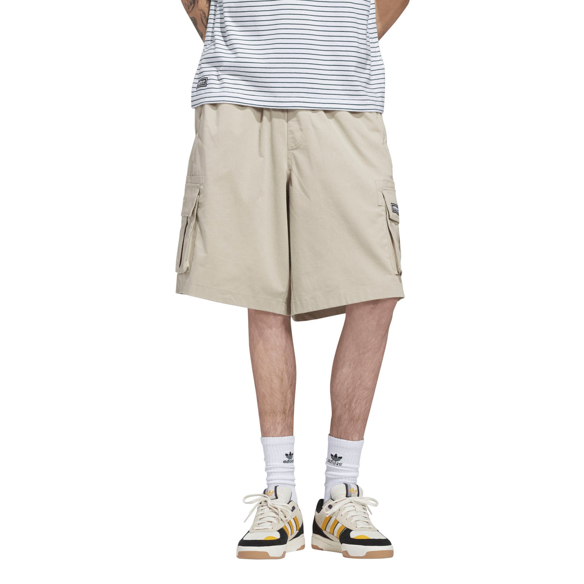 Adidas Skate Cargo Shorts Khaki Shorts Adidas 