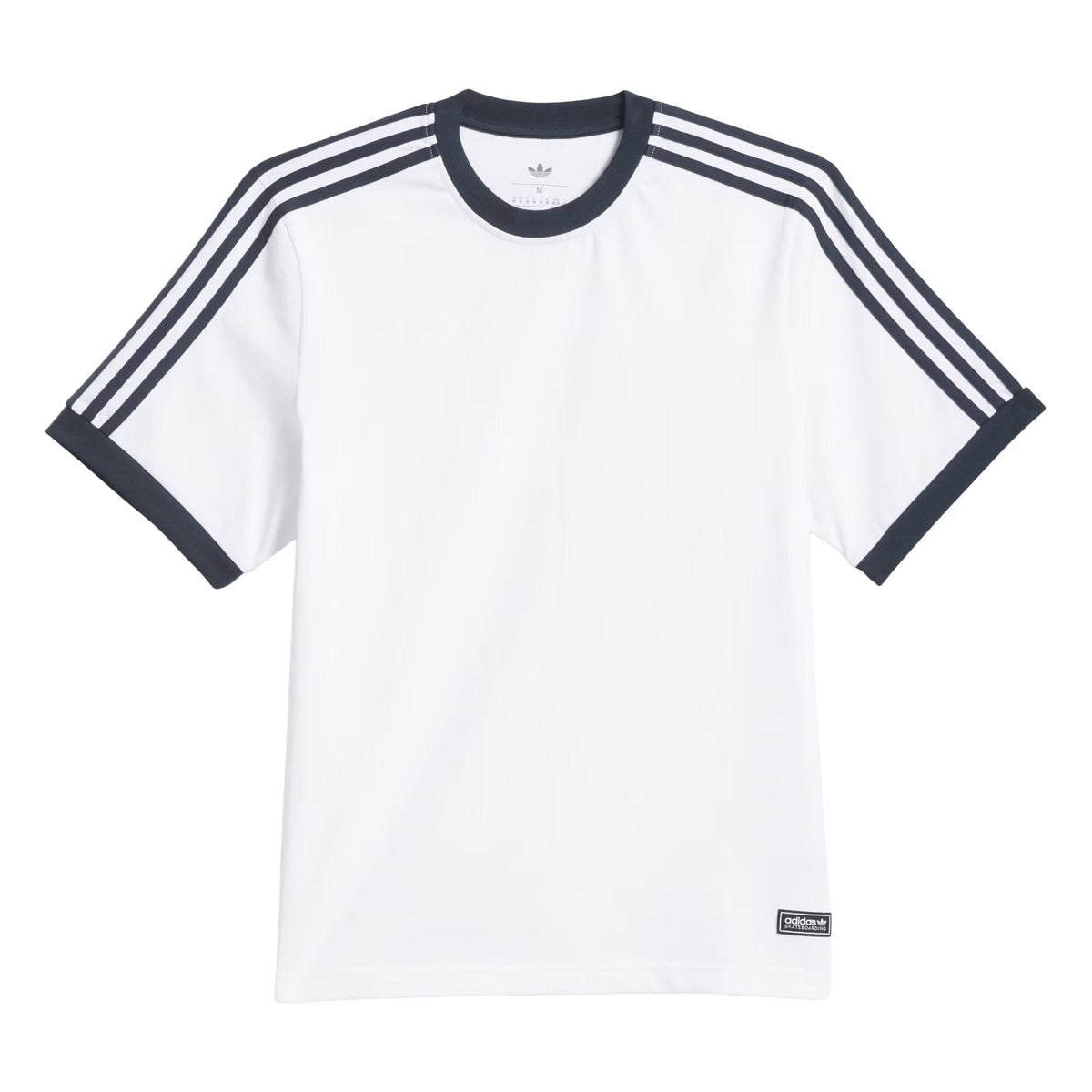 Adidas Skateboarding Ringer Tee White/Aurora Ink tees Adidas 