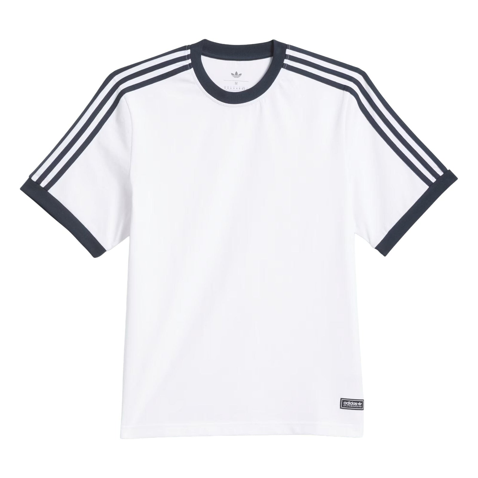 Adidas Skateboarding Ringer Tee White/Aurora Ink tees Adidas 