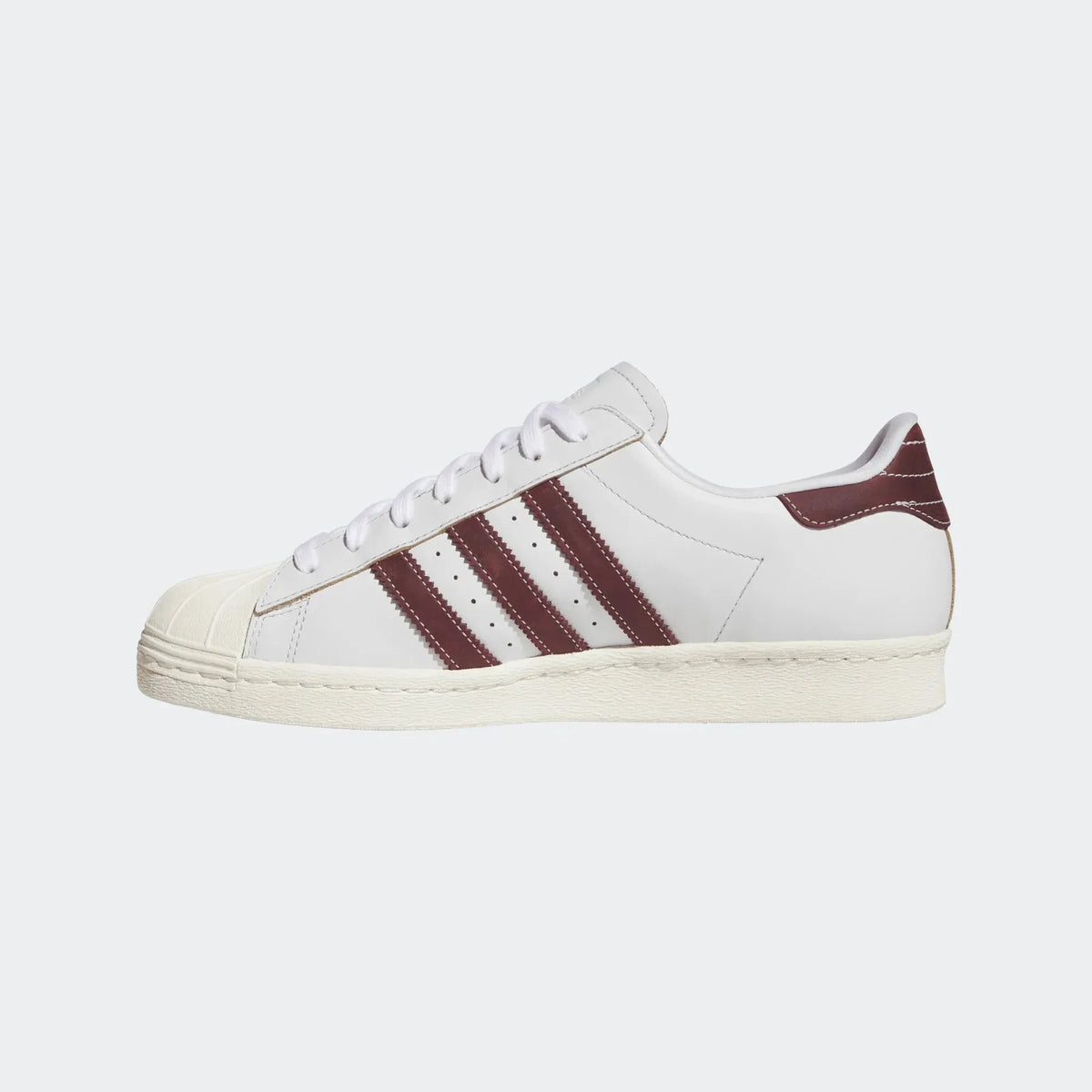 Adidas Superstar 80 ADV Crystal White/Vintage Red/Off White footwear Adidas 