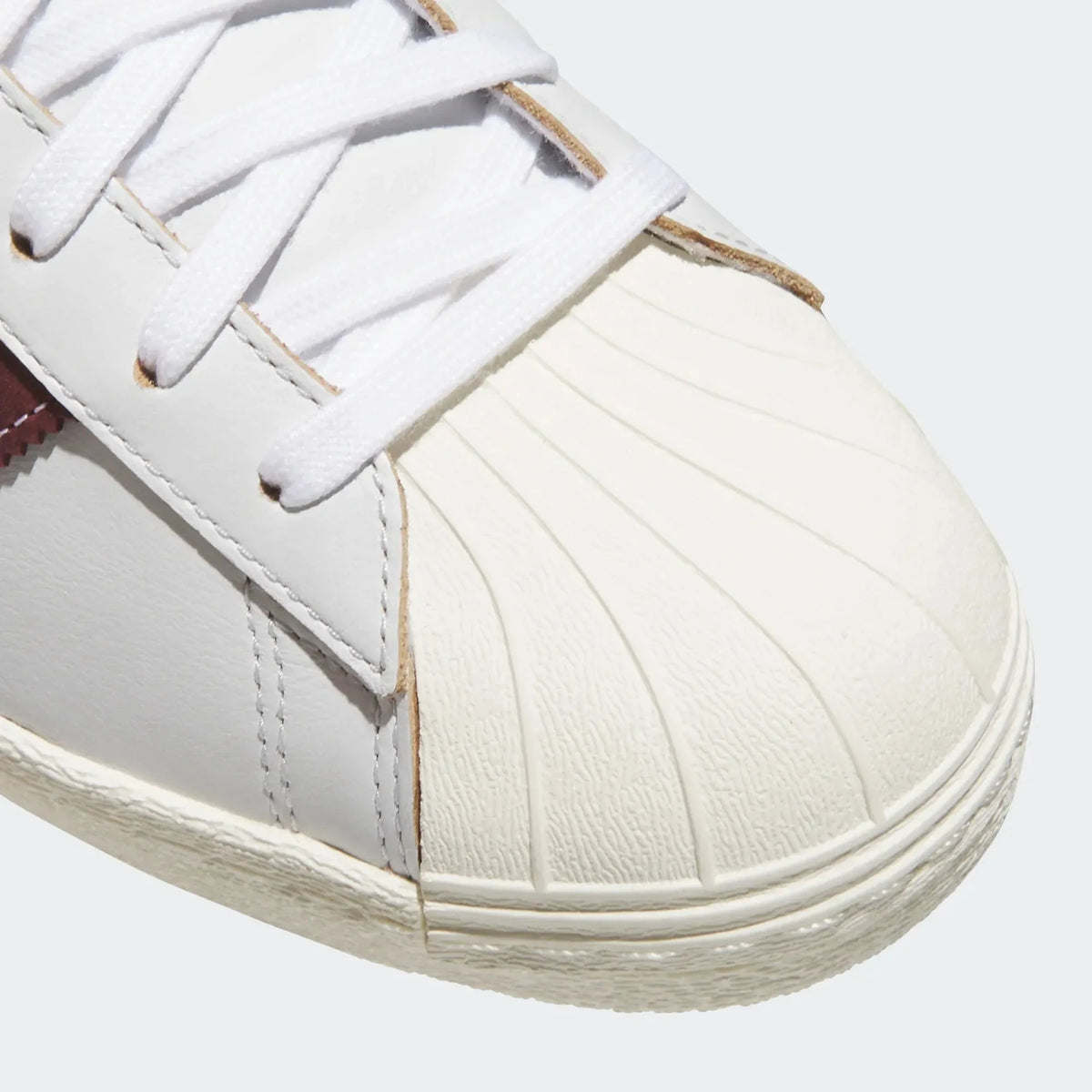 Adidas Superstar 80 ADV Crystal White/Vintage Red/Off White footwear Adidas 