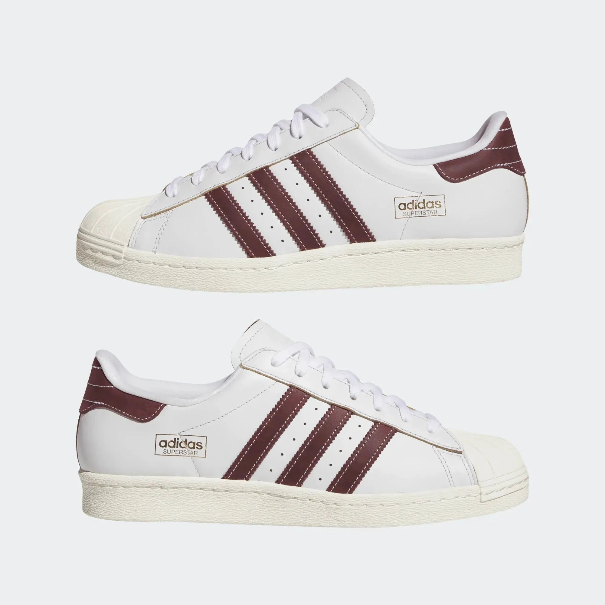 adidas Superstar 80 ADV - Crystal White/Shadow Red 9 adidas Superstar 80 ADV - Crystal White/Shadow Red 9