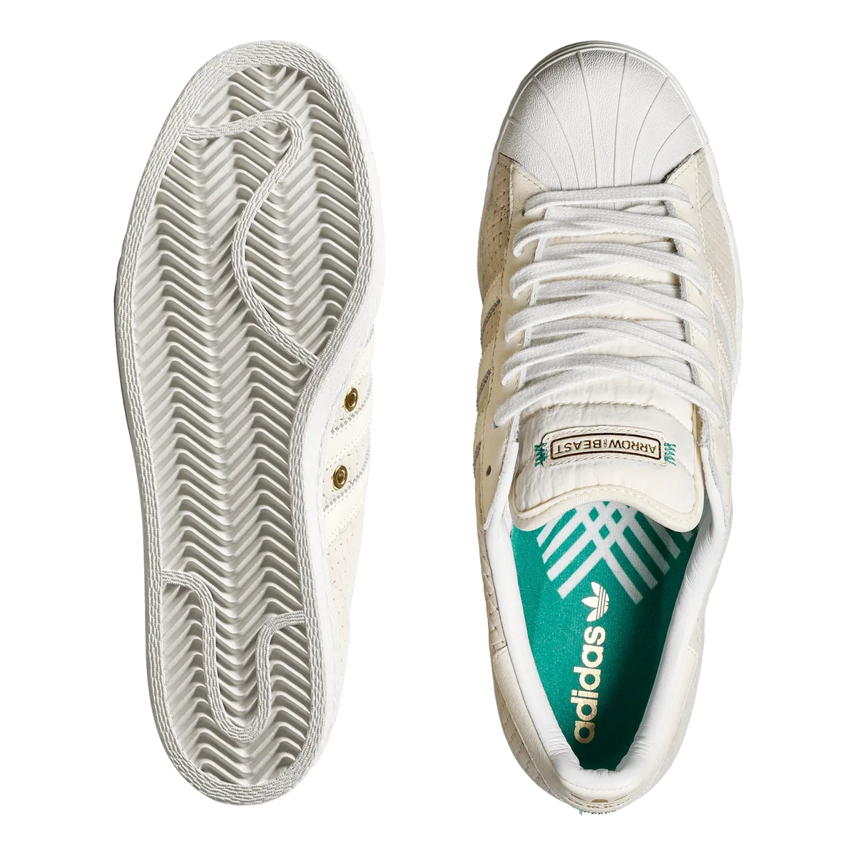 Adidas Superstar ADV x Arrow &amp; Beast Wonder White footwear Adidas 