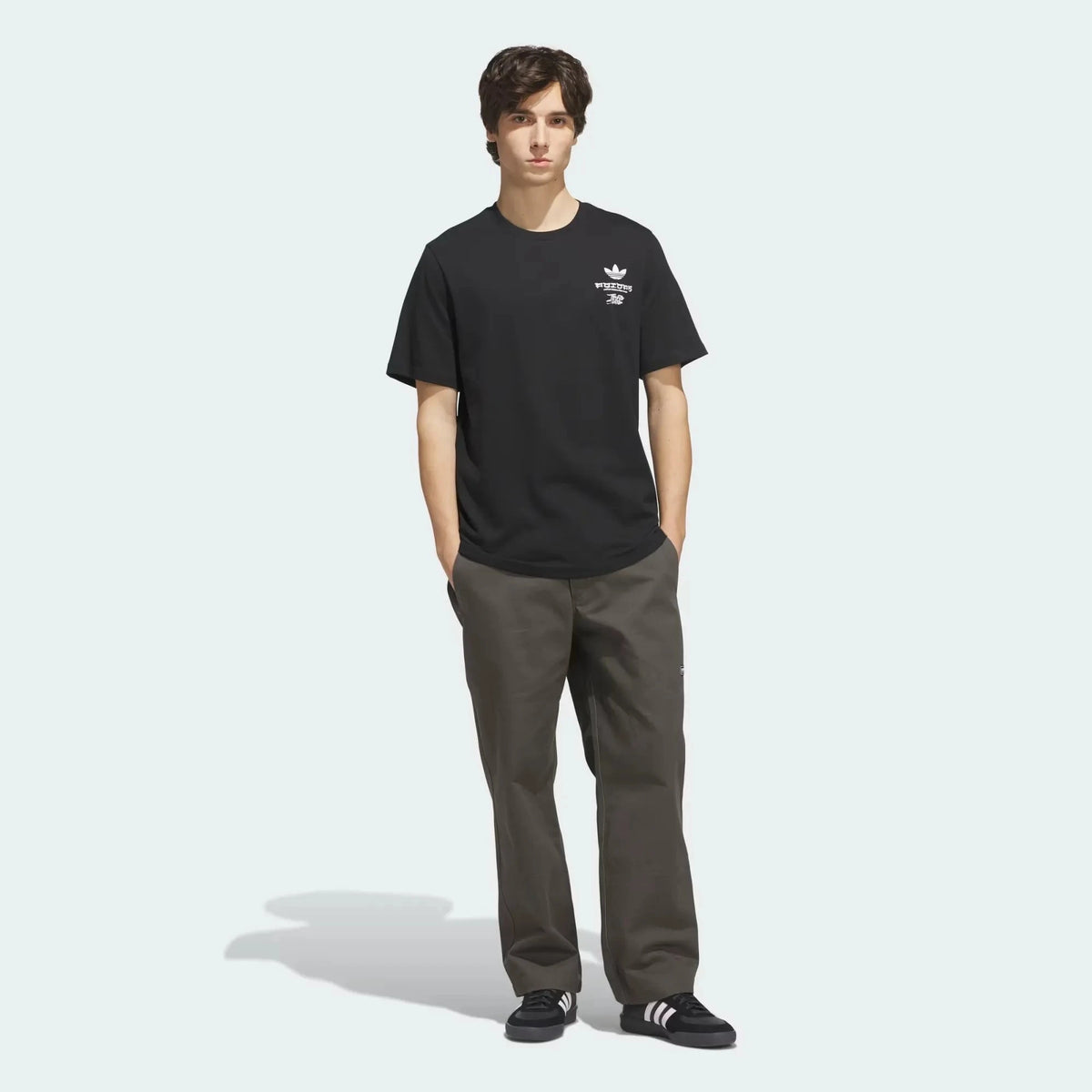 Adidas Temple of Skate Crane Tee Black/White tees Adidas 