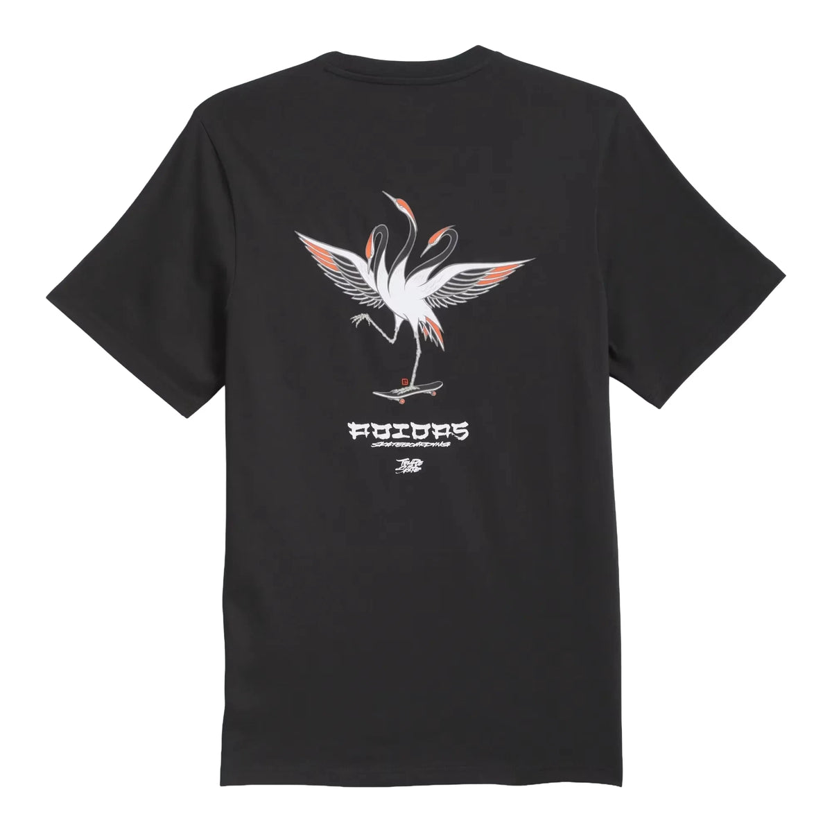 Adidas Temple of Skate Crane Tee Black/White tees Adidas 
