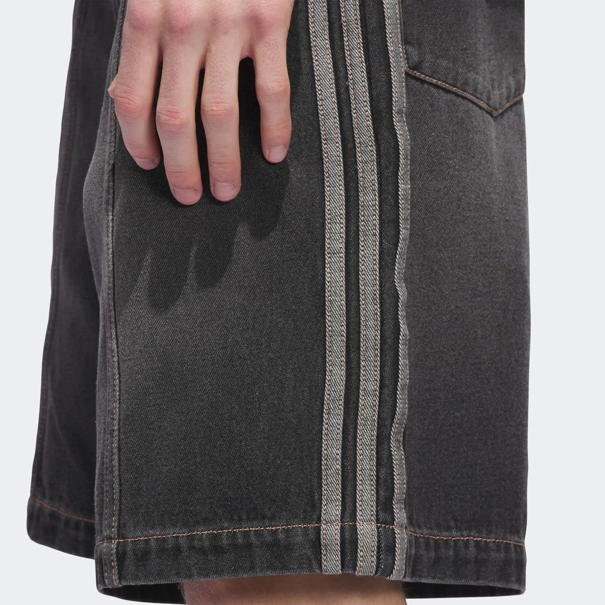 Adidas Tyshawn Denim Short Black Shorts Adidas 