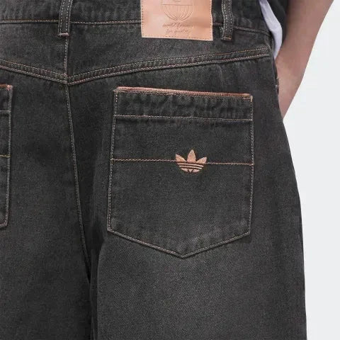 Adidas Tyshawn Denim Short Black Shorts Adidas 