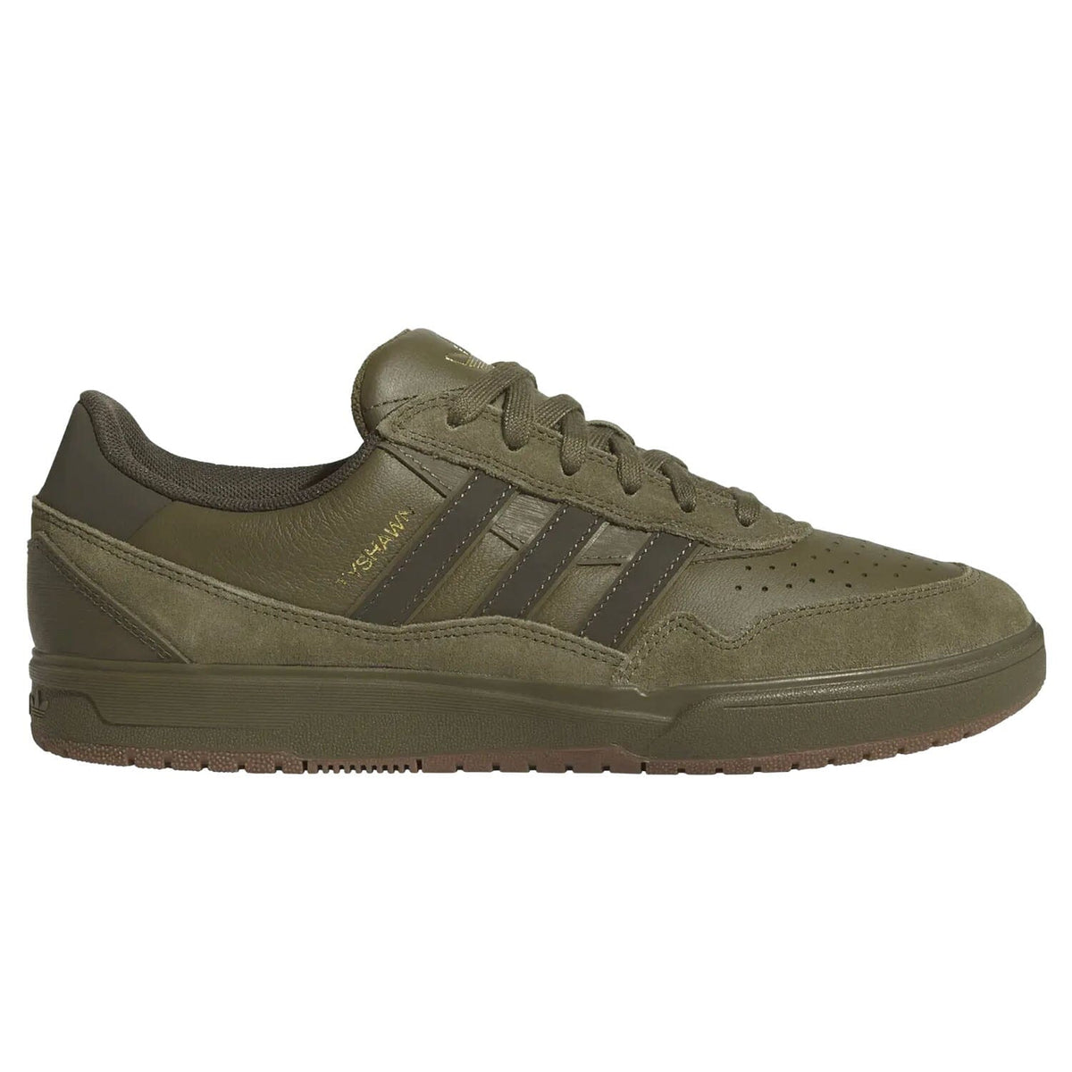 Adidas Tyshawn II Olive Strata/Shady Olive/Gum footwear Adidas 