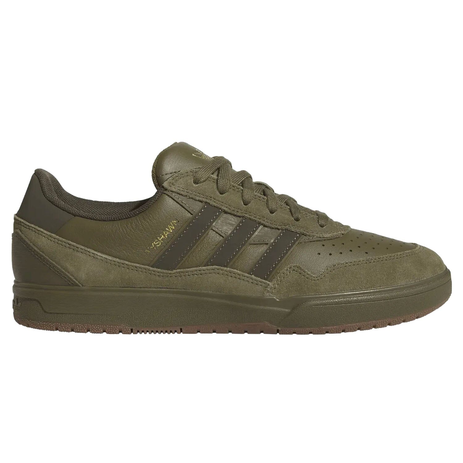 Adidas Tyshawn II Olive Strata/Shady Olive/Gum footwear Adidas 