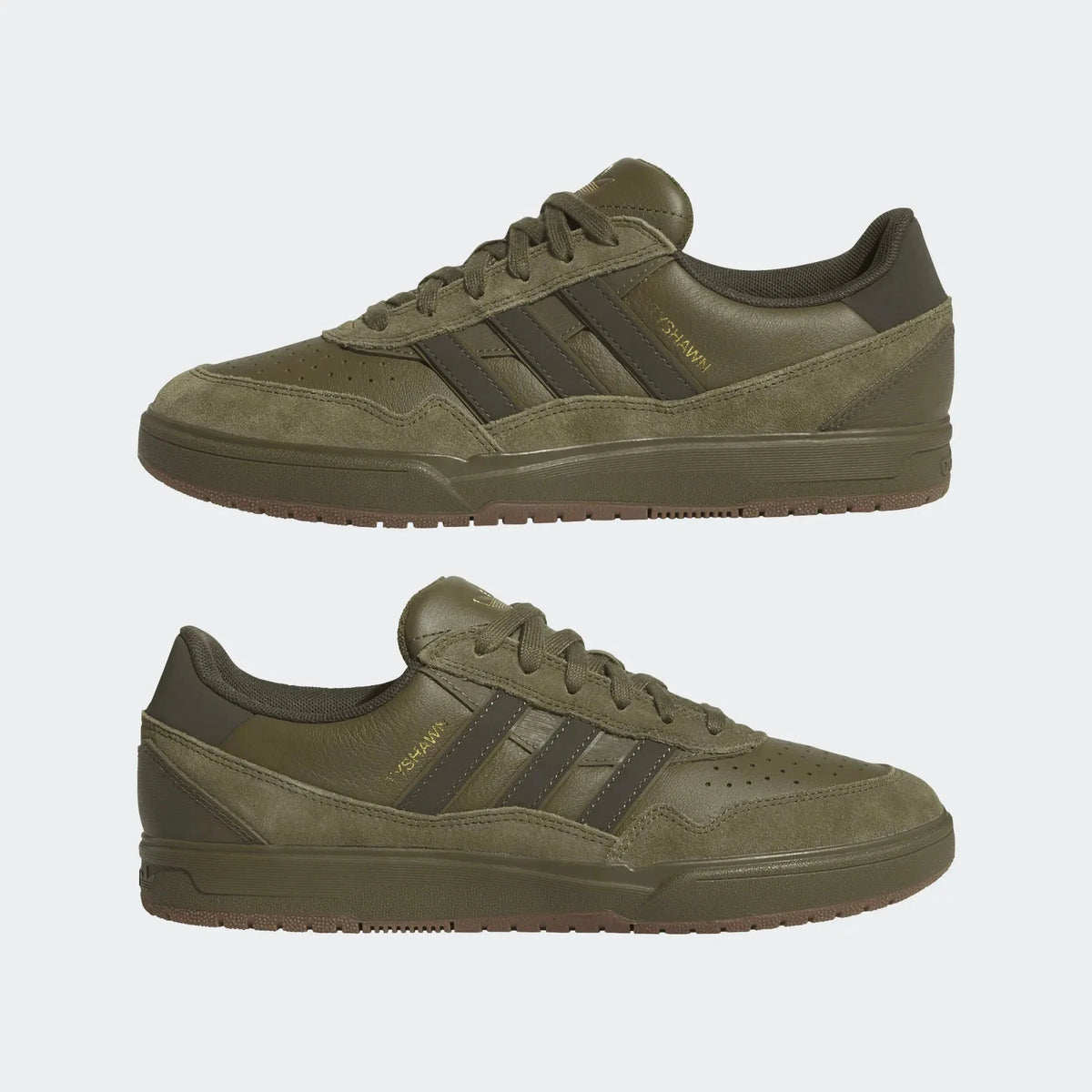 Adidas Tyshawn II Olive Strata/Shady Olive/Gum footwear Adidas 
