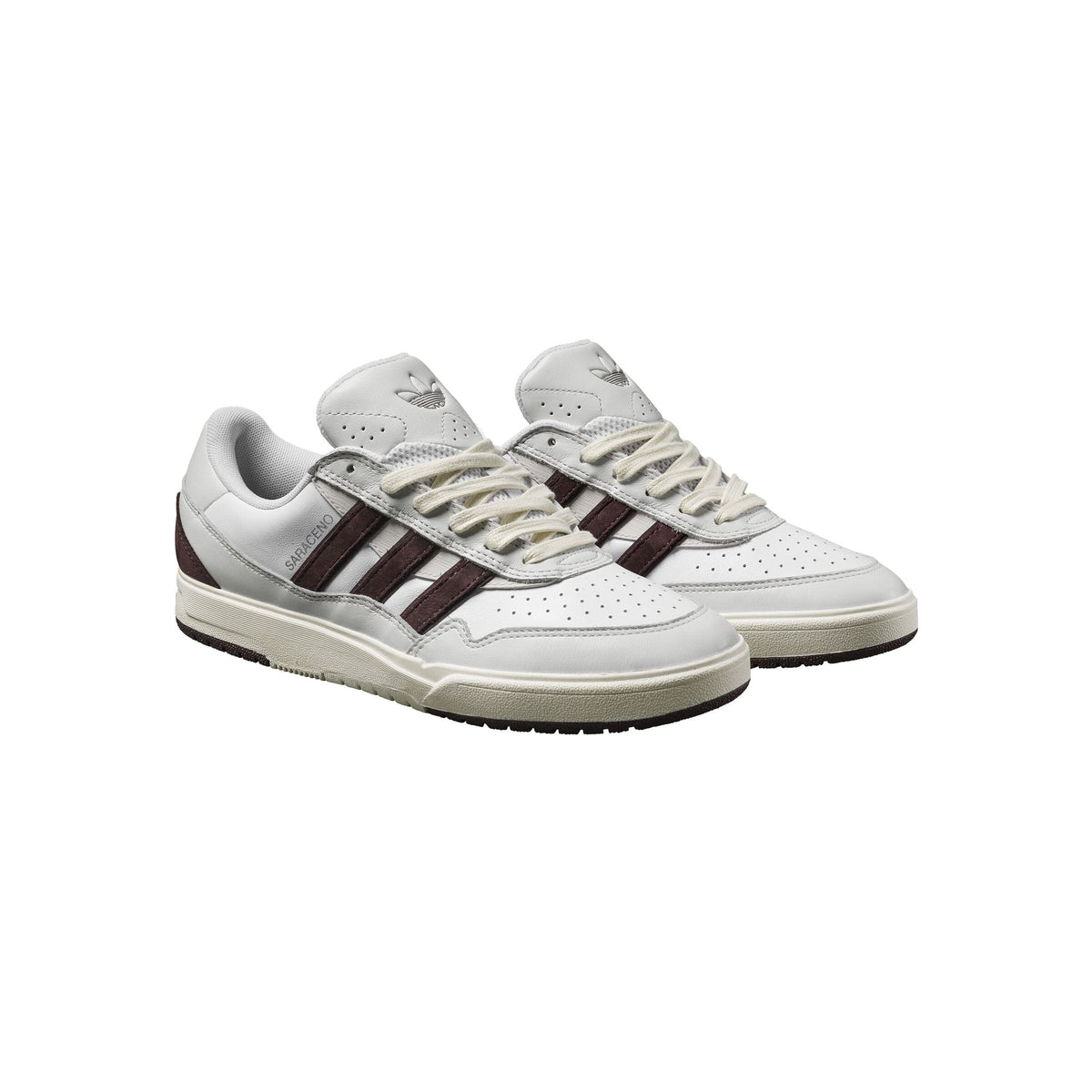 Adidas Tyshawn II x Zach Saraceno Crystal White/Shadow Brown footwear Adidas 