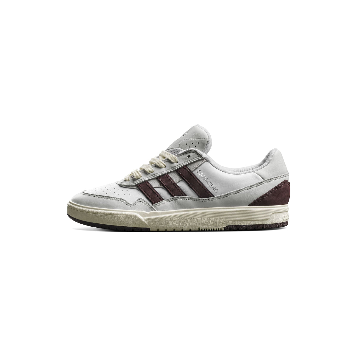 Adidas Tyshawn II x Zach Saraceno Crystal White/Shadow Brown footwear Adidas 