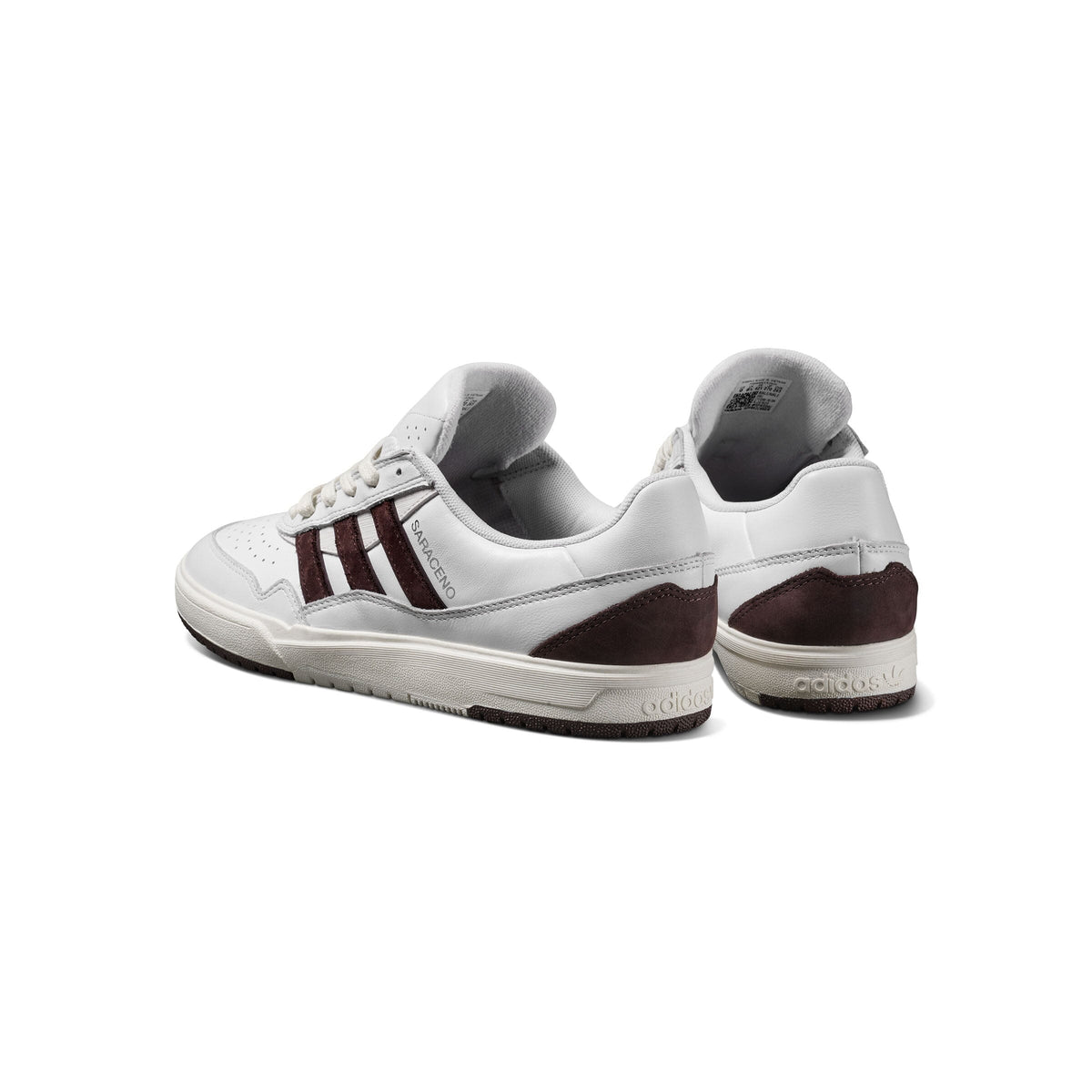 Adidas Tyshawn II x Zach Saraceno Crystal White/Shadow Brown footwear Adidas 