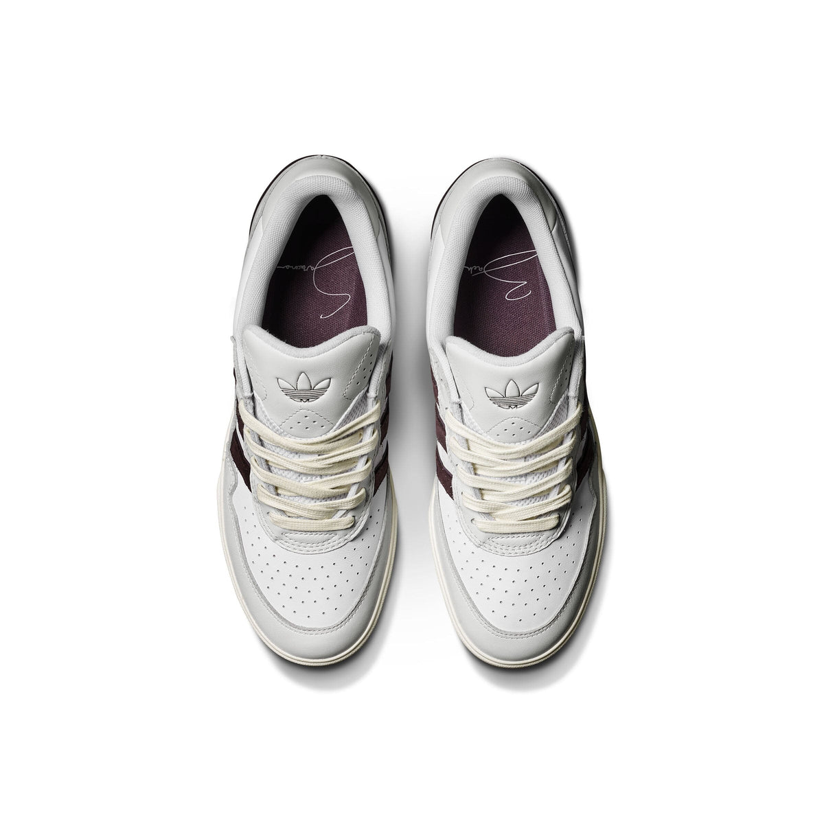 Adidas Tyshawn II x Zach Saraceno Crystal White/Shadow Brown footwear Adidas 