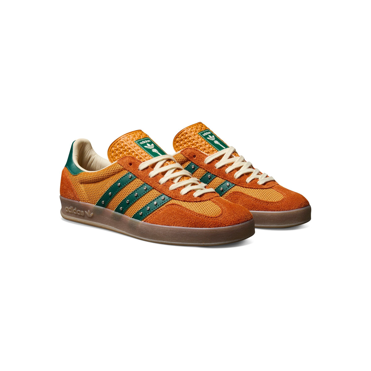 Adidas x Hardies Gazelle Indoor Rust Orange/Collegiate Green/Gum footwear Adidas 