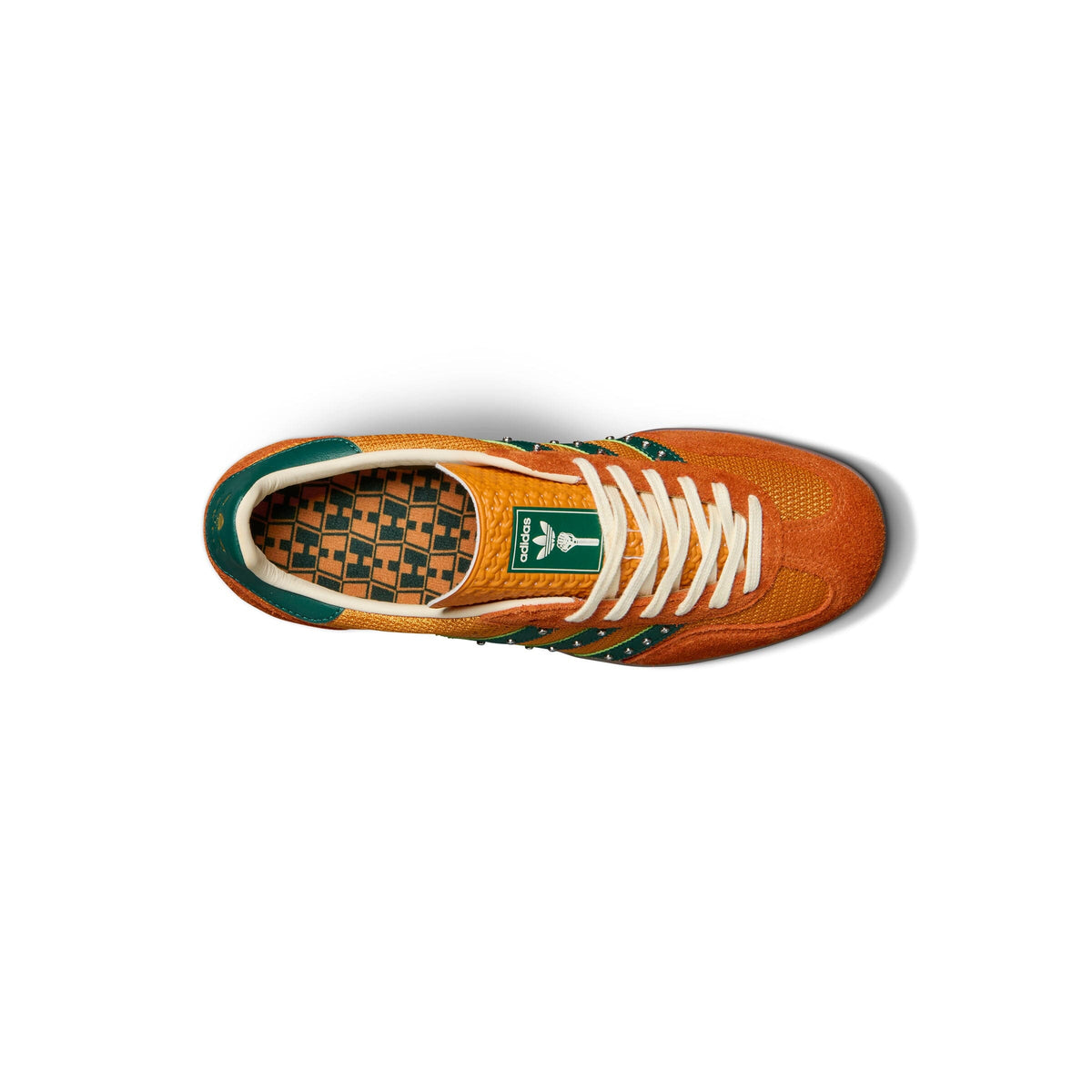 Adidas x Hardies Gazelle Indoor Rust Orange/Collegiate Green/Gum footwear Adidas 