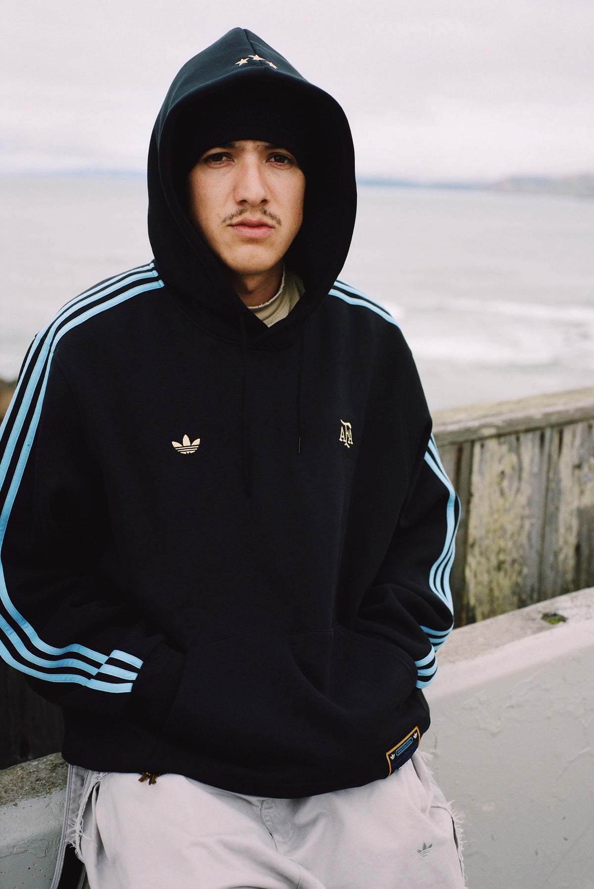 Adidas x Thrasher x AFA Argentina Hoodie Black hoodies Adidas 