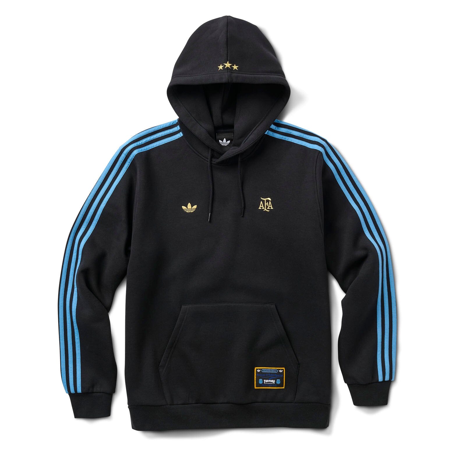 Adidas x Thrasher x AFA Argentina Hoodie Black hoodies Adidas 