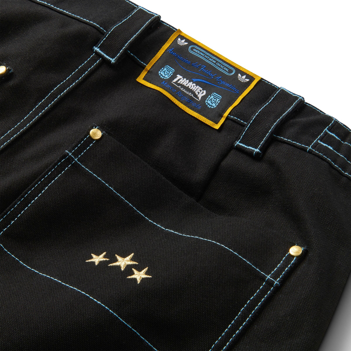Adidas x Thrasher x AFA Argentina Pant Black Pants Adidas 