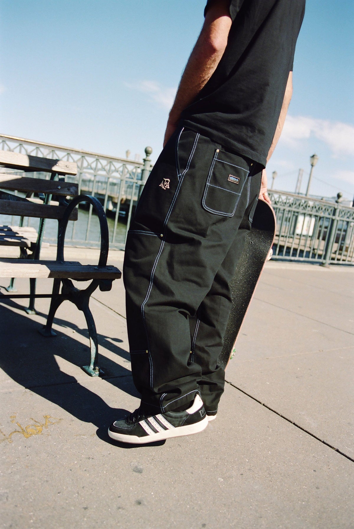 Adidas x Thrasher x AFA Argentina Pant Black Pants Adidas 