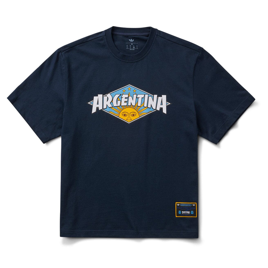 Adidas x Thrasher x AFA Argentina Tee Night Navy - Coureur Goods