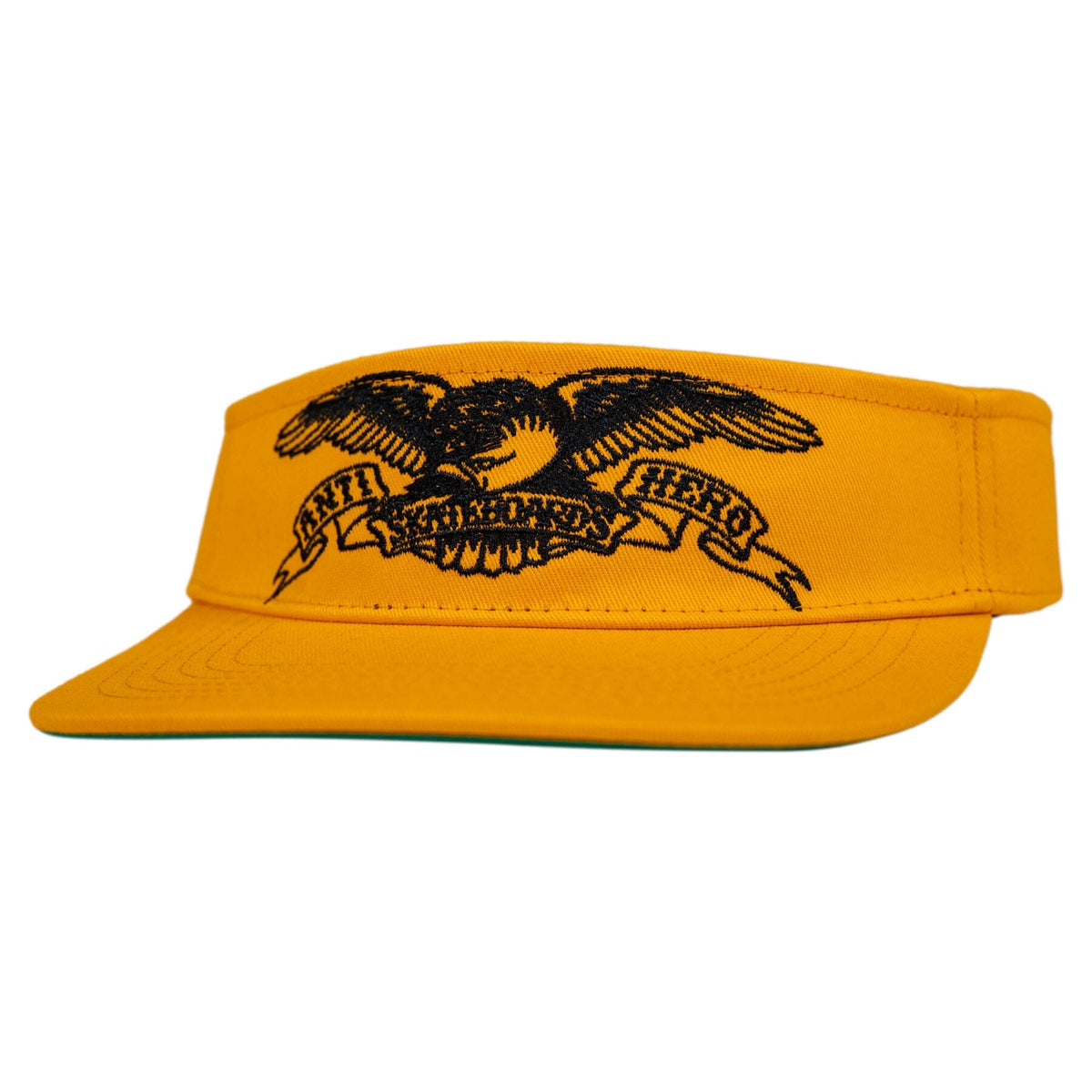 Anti Hero Basic Eagle Visor Hat Safety Orange Hats Anti Hero 