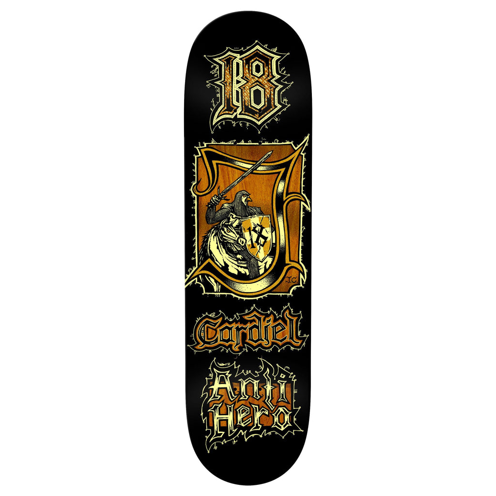  of Spirit　Geir Jordahl　ゲイル・ヨルダール Anti Hero Cardiel Medieval Deck 8.62 - Coureur Goods
