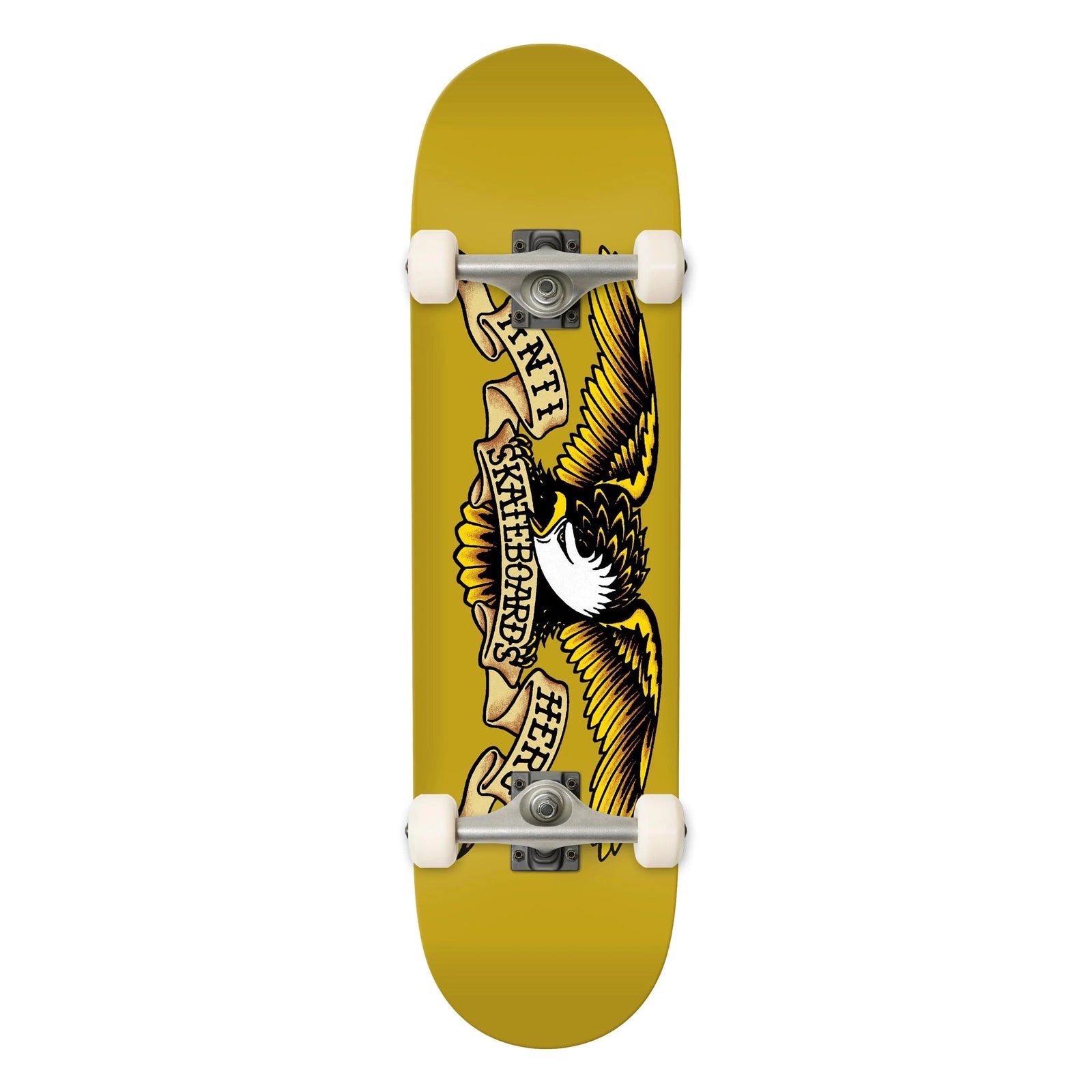 Anti Hero Classic Eagle Complete Mustard 8.5 completes Anti Hero 