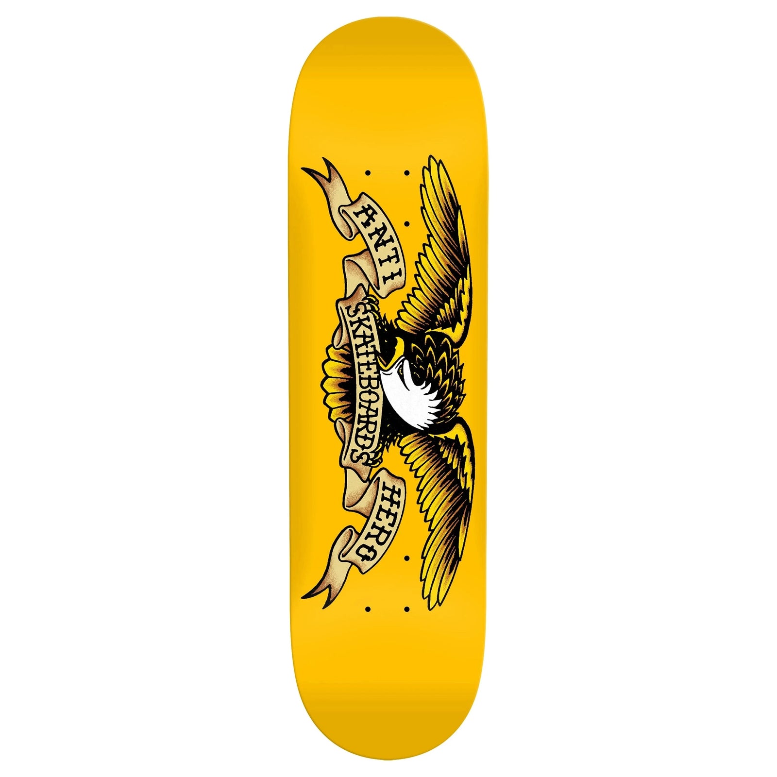Anti Hero DBX Eagle Black Yellow Deck 8.25 decks Anti Hero 