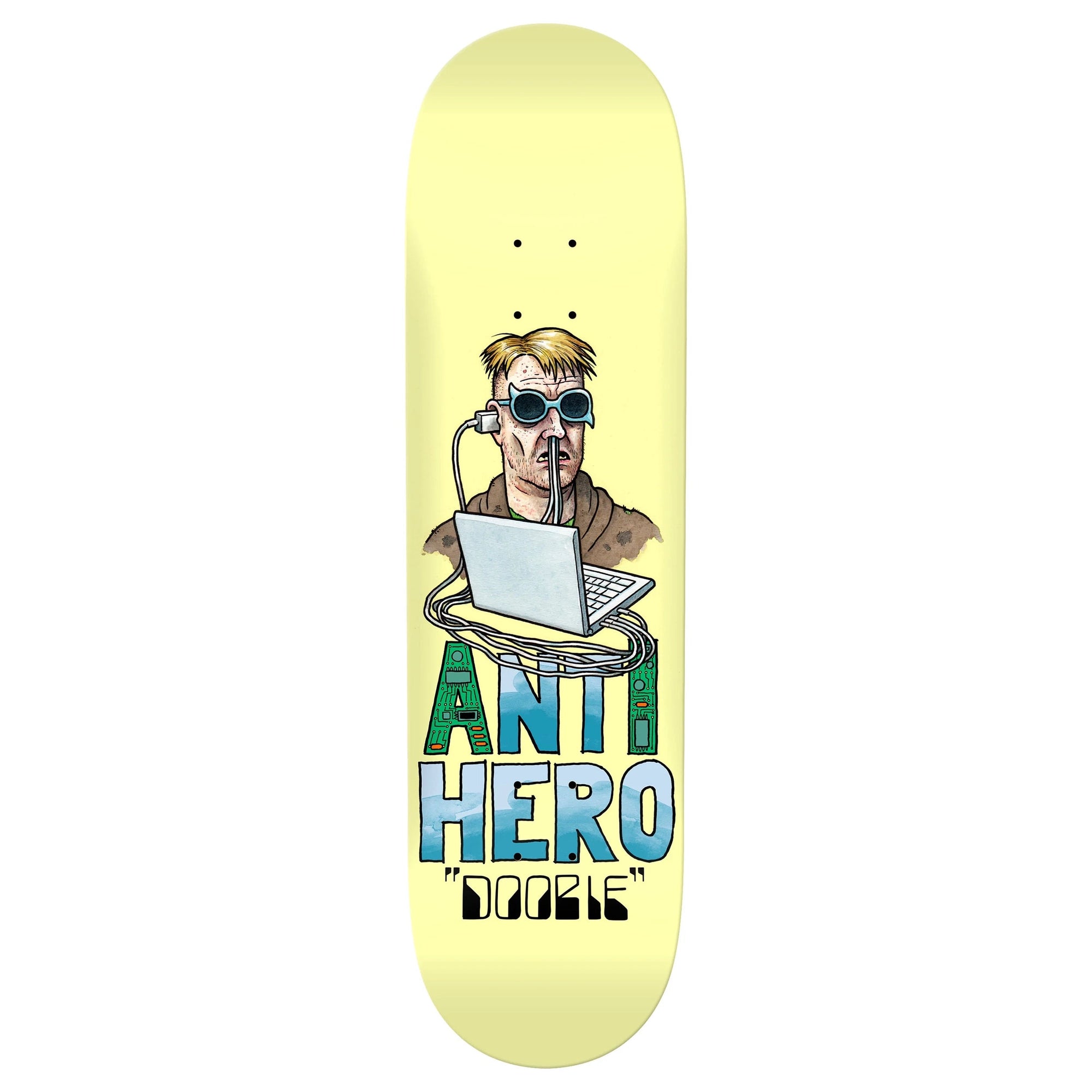 Anti Hero Doobie Anti Intelligence Deck 8.75 decks Anti Hero 