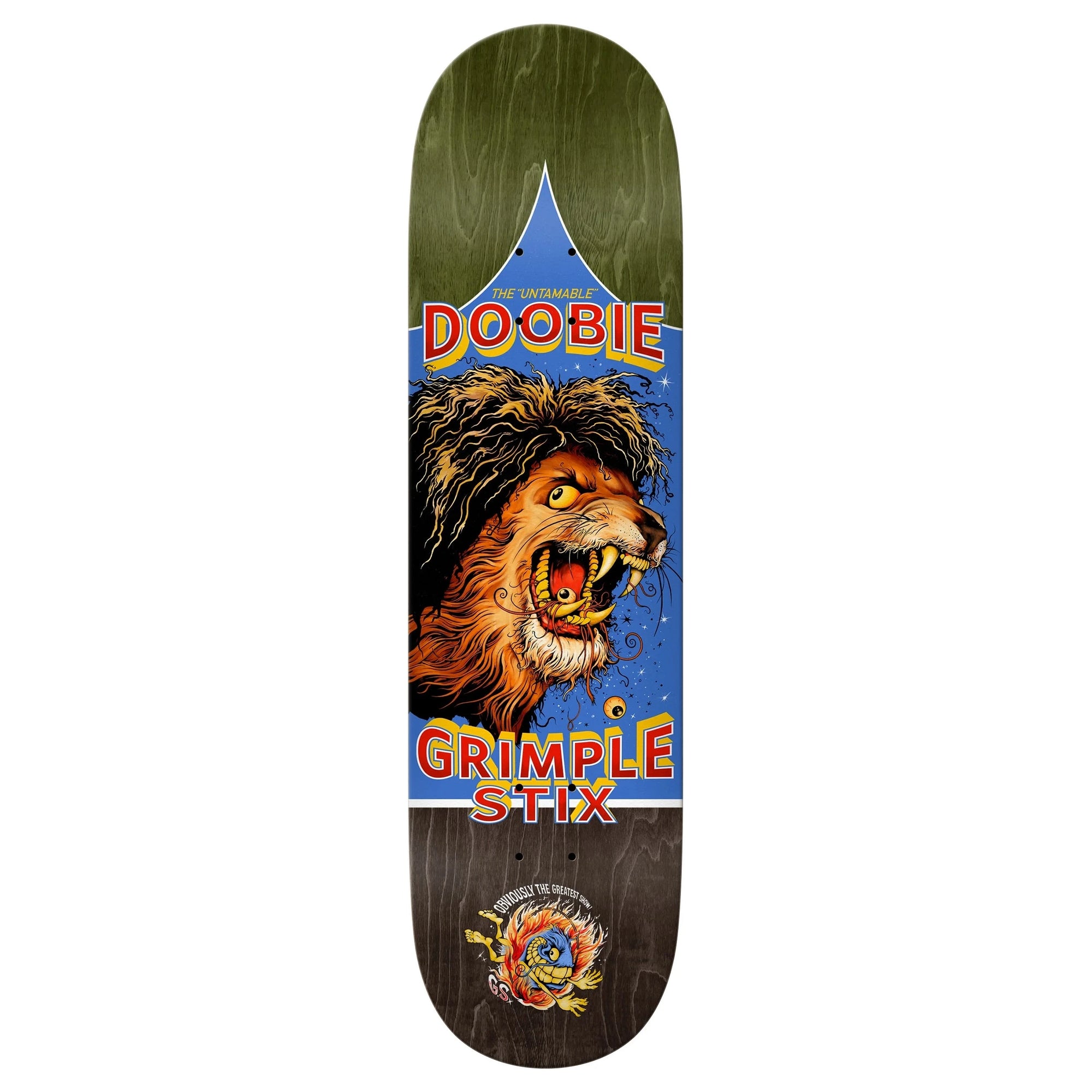 Anti Hero Doobie Grimple Obvious Greats Deck 8.5 decks Anti Hero 
