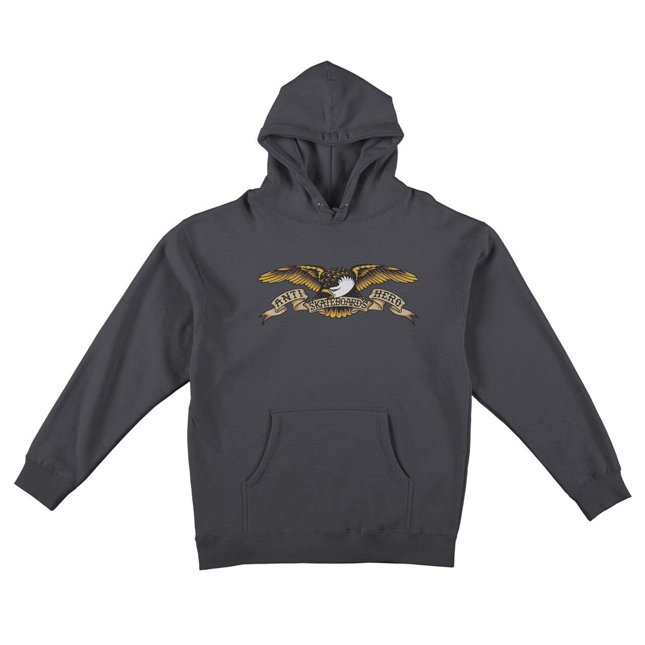 Anti Hero Eagle Hoodie Charcoal hoodies Anti Hero 