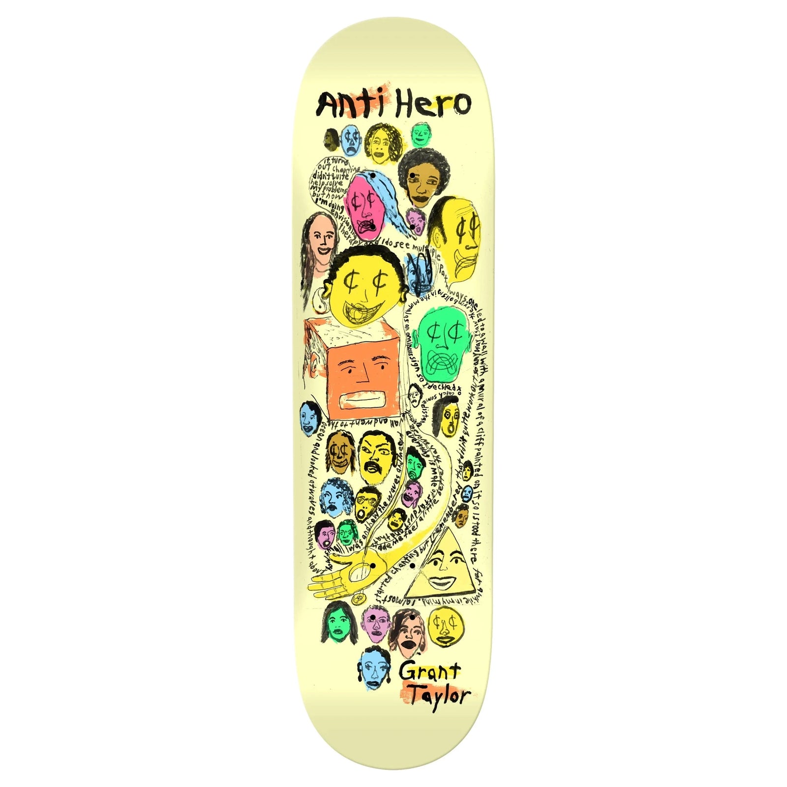 Anti Hero Grant Expressions Deck 8.5 decks Anti Hero 