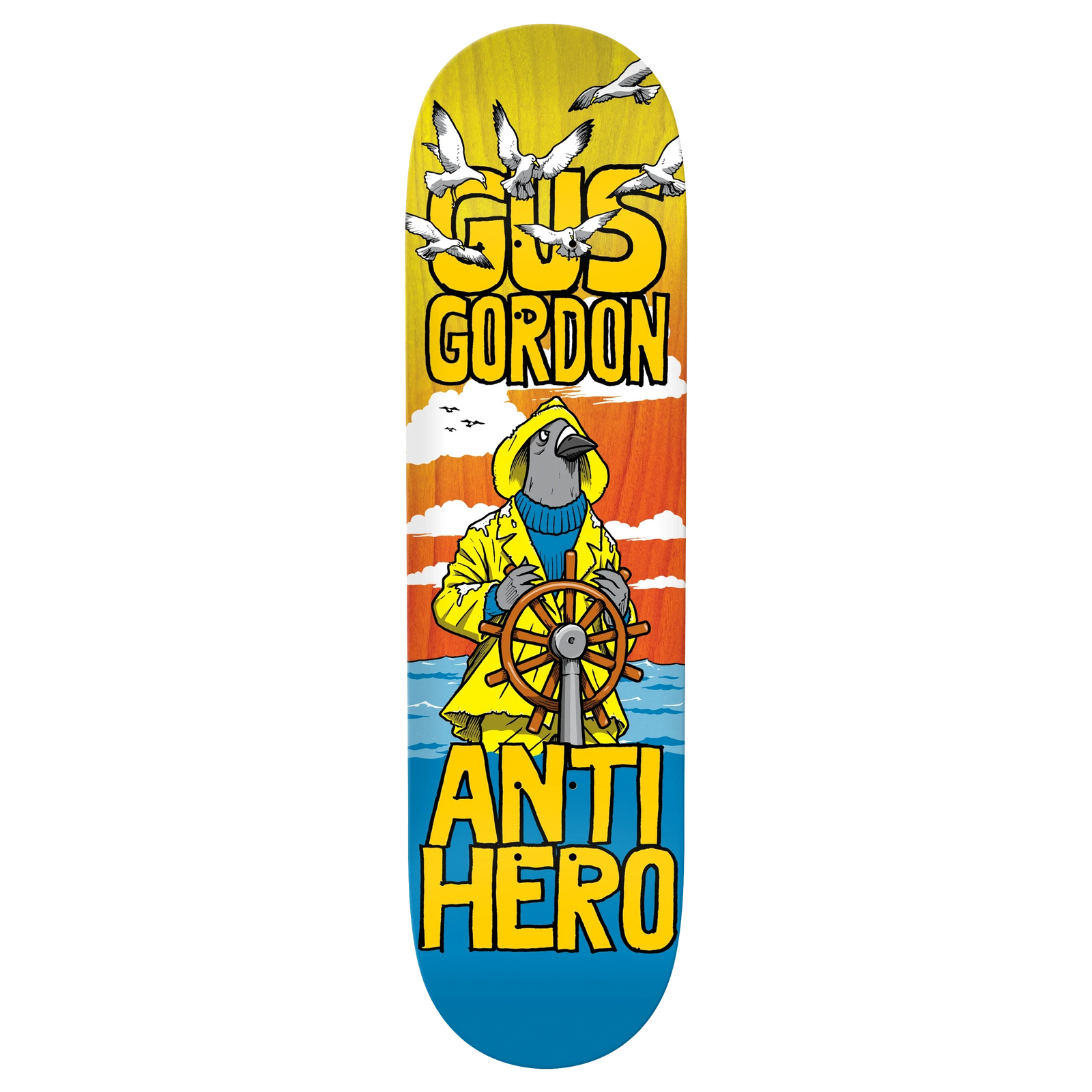 Anti Hero Gus Gordon Fishstick Full SE Deck 8.5 decks Anti Hero 