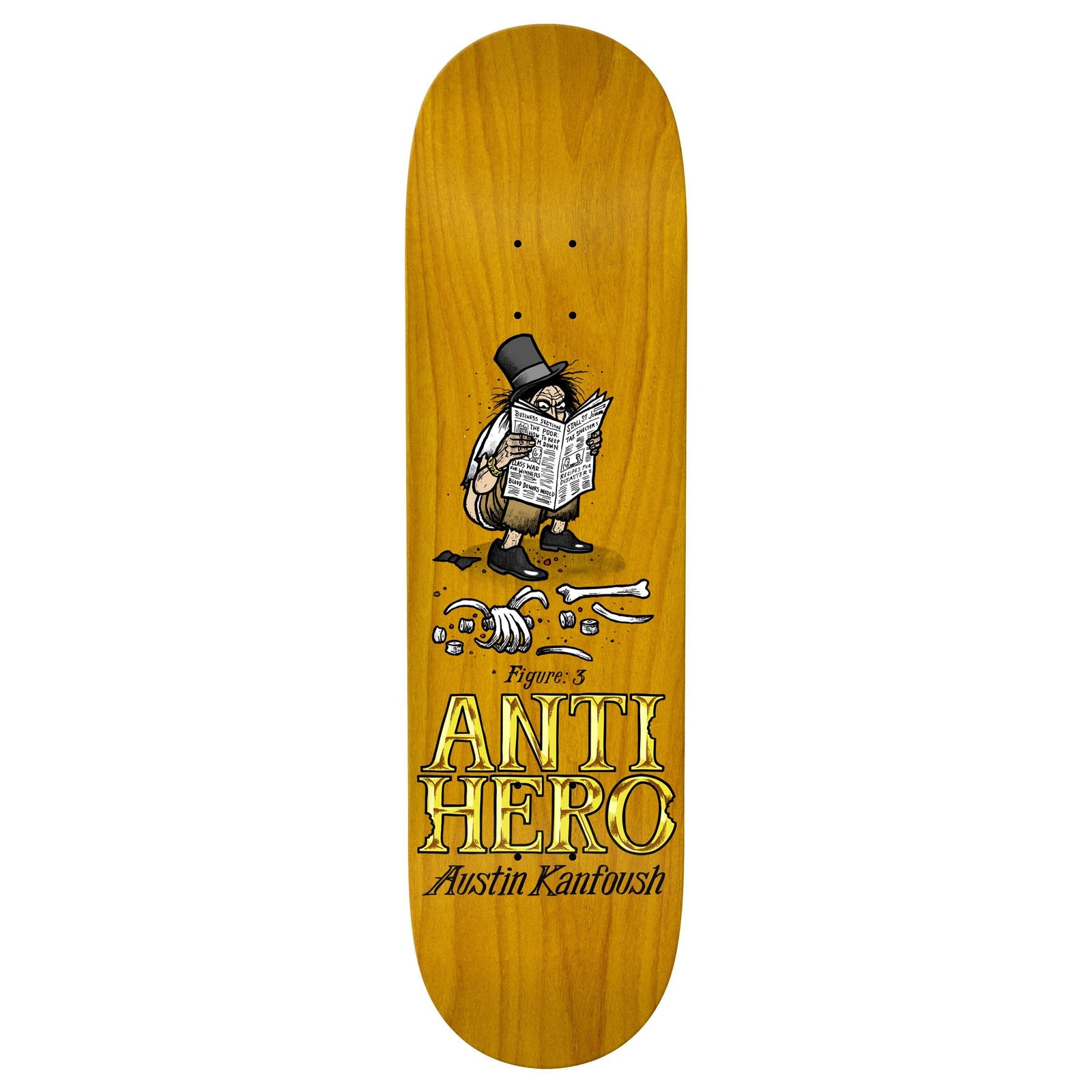 Anti Hero Kanfoush Eat the Rich Deck 8.25 decks Anti Hero 