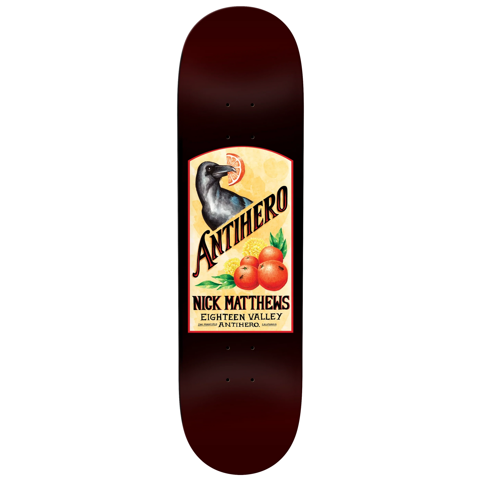 Anti Hero Nick Matthews Homers 2 Deck 8.62 decks Anti Hero 