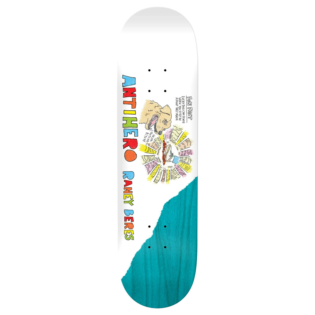 Anti Hero Raney Porous Walker Round 3 Deck 8.5 decks Anti Hero 