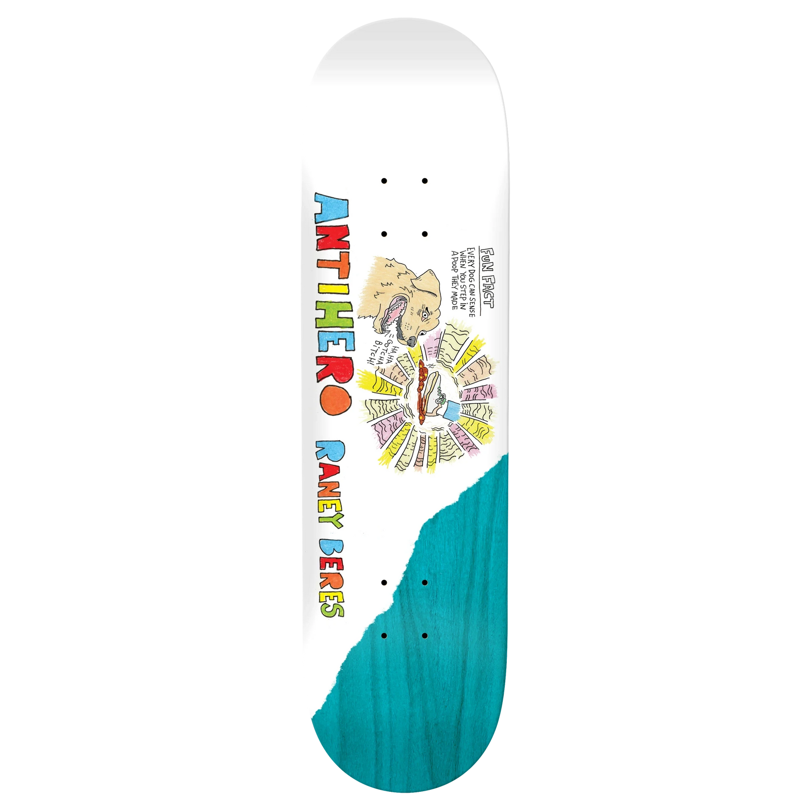 Anti Hero Raney Porous Walker Round 3 Deck 8.5 decks Anti Hero 