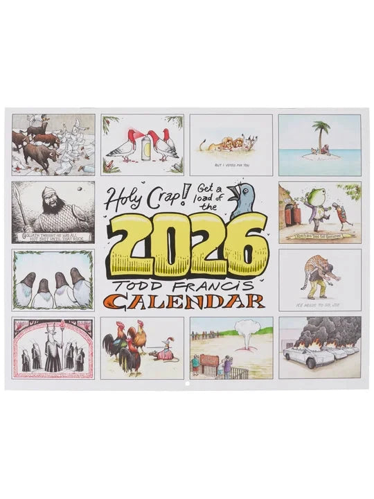 Anti Hero Todd Francis 2026 Calendar accessories Anti Hero 