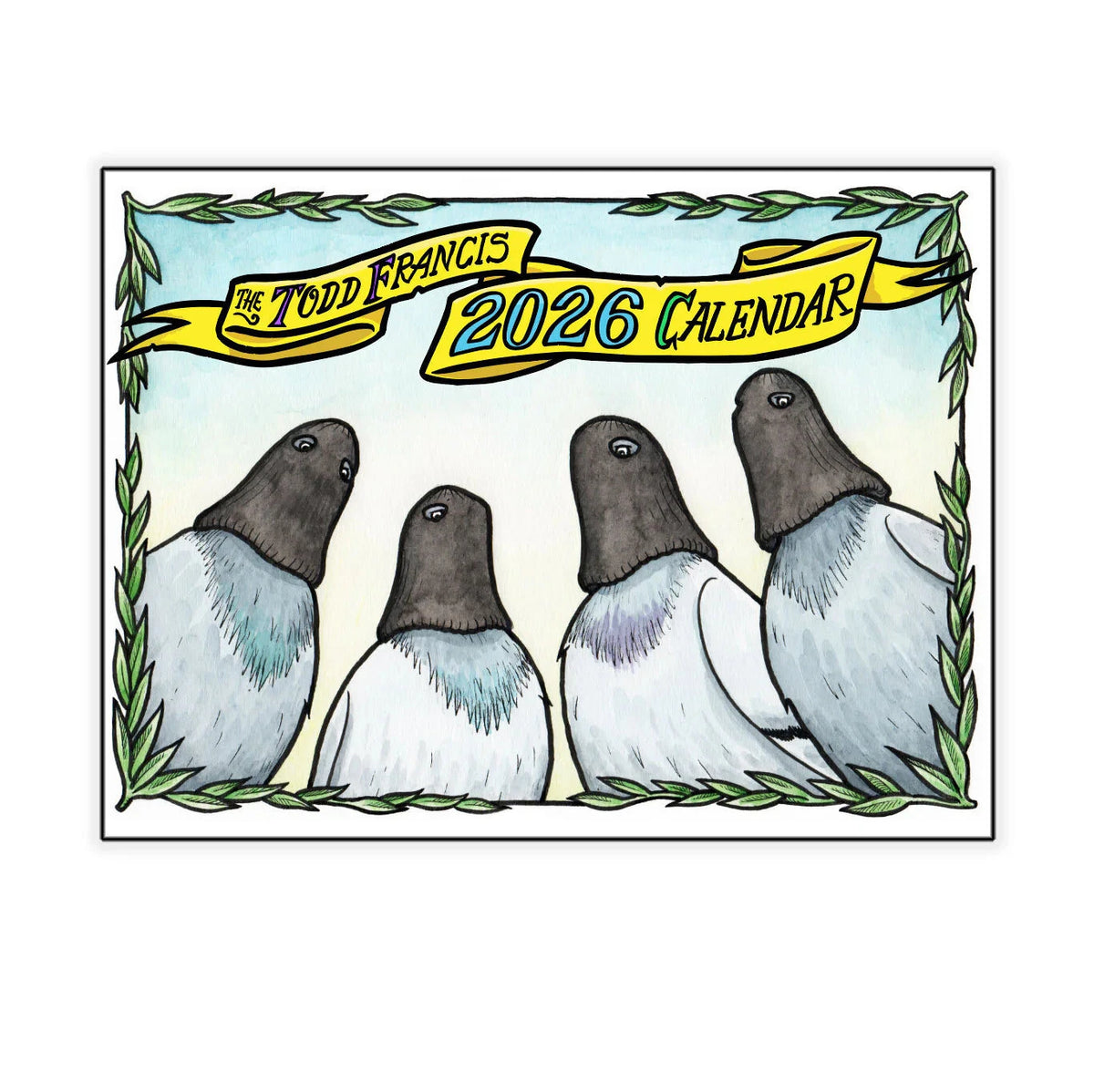 Anti Hero Todd Francis 2026 Calendar accessories Anti Hero 