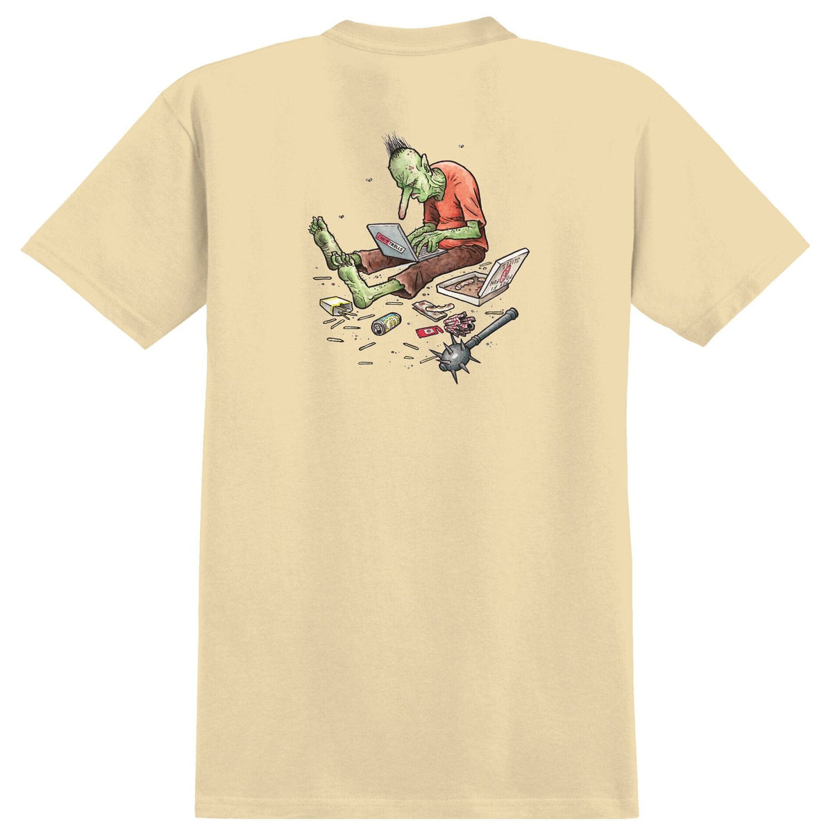 Anti Hero Trolls Tee Cream Tees Spitfire 