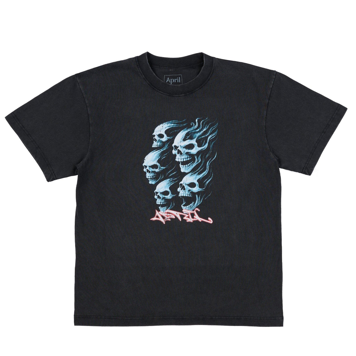 April Dead Tee Vintage Black Tees April 