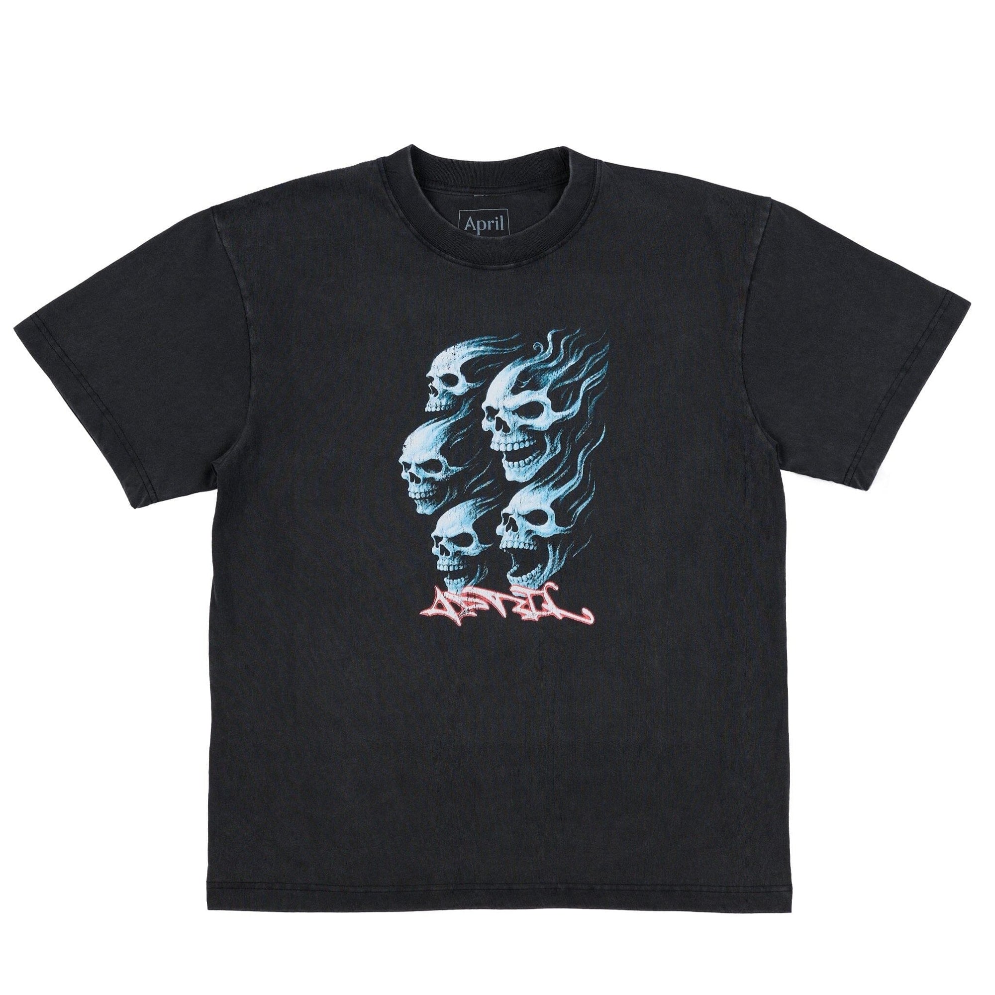 April Dead Tee Vintage Black Tees April 