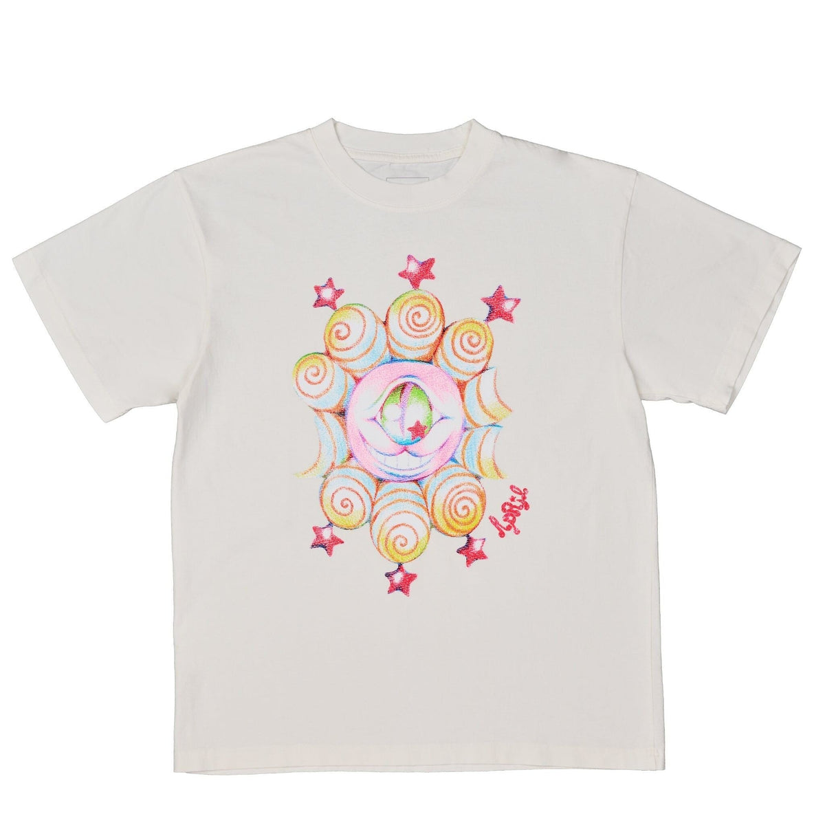 April Eye Tee White tees April 