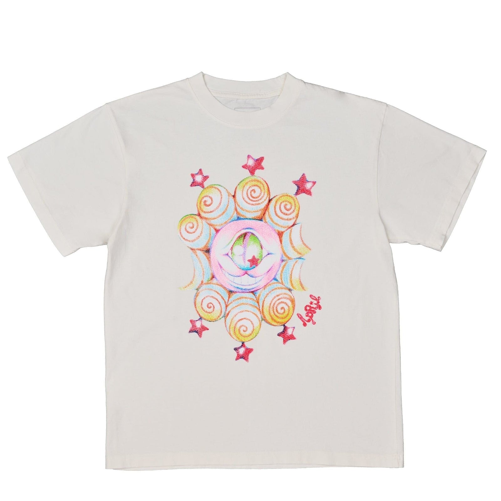 April Eye Tee White tees April 