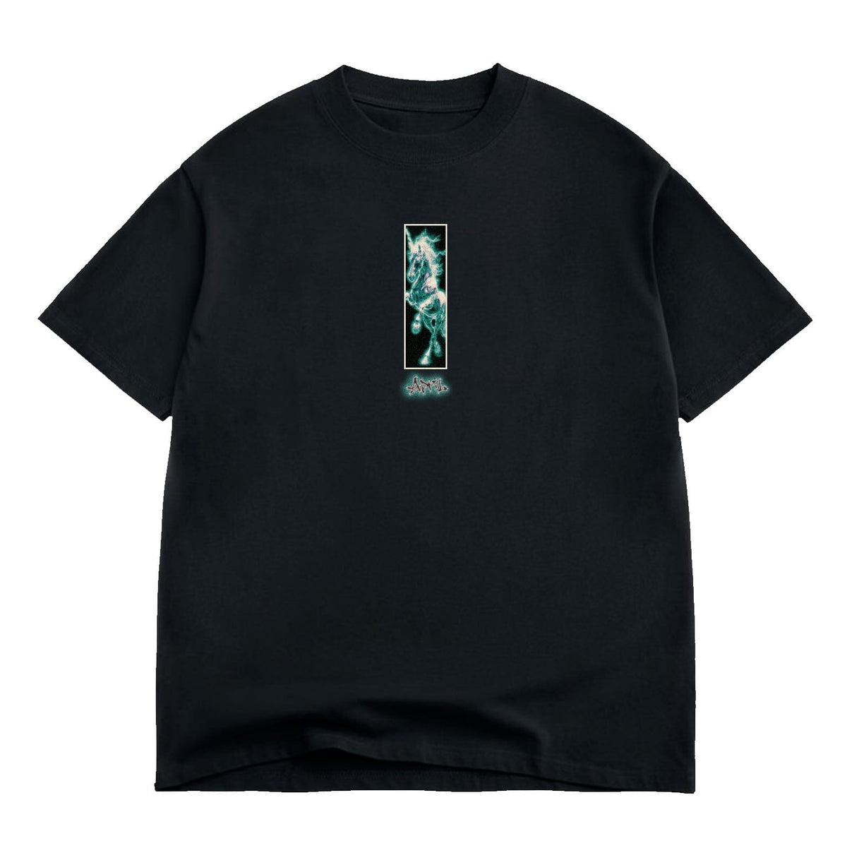 April Uni Tee Black tees April 