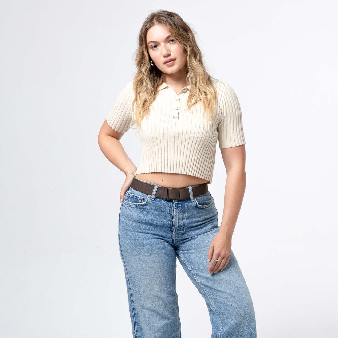 Arcade Atlas Stretch Belt Medium Brown Belts Arcade 