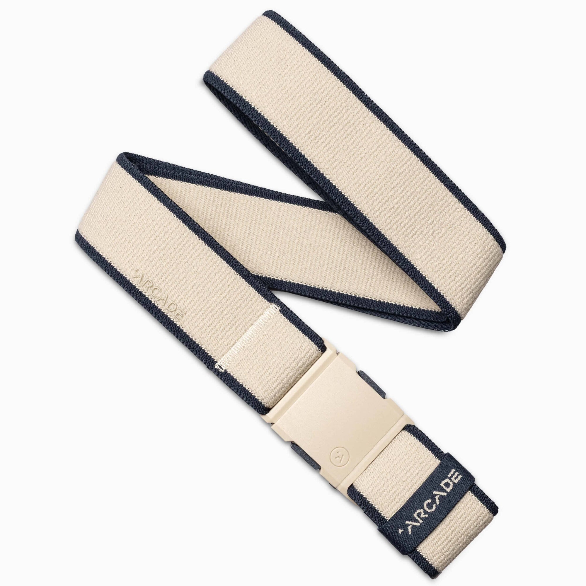 Arcade Carto Stretch Belt Oat/Navy Belts Arcade 