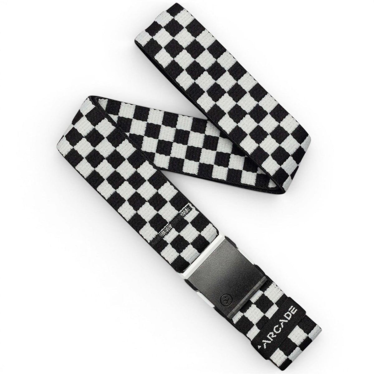 Arcade Check Stretch Belt Black/Glacial belts Arcade 